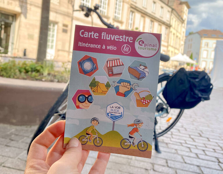 Carte fluvestre - Itinérance à vélo