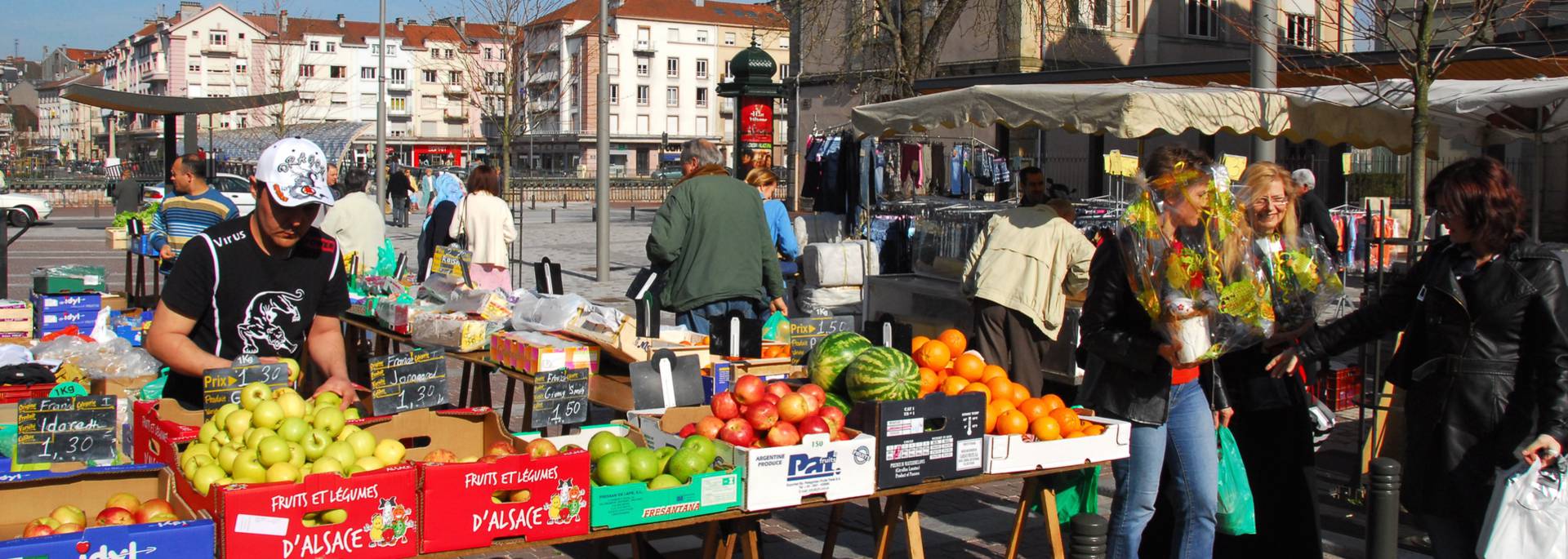 Marché Epinal - Marché couvert - Produits locaux - Produits du terroir - Produits vosgiens